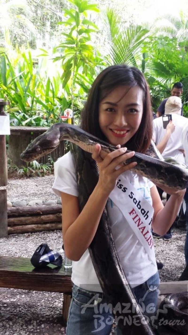 Miss Sabah Tourism 2015 Promoting Community Work